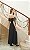 Conjunto Cropped E Saia Longa Detalhe Renda - Imagem 3