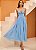 Vestido Midi Drapeado - Imagem 1
