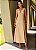 Vestido Maxi Midi Decote V - Imagem 1