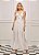 Vestido Midi Chiffon Trespassado - Imagem 1