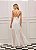 Vestido Longo Drapeado Chiffon - Imagem 4