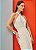 Conjunto Off White Blusa E Saia Midi - Imagem 2