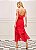 Vestido midi Musseline Jabot - Imagem 4