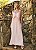 Vestido Maxi Midi Rosa Claro - Imagem 1