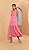 VESTIDO MIDI CHIFFON BORDADO - Imagem 1