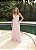 VESTIDO MAXI MIDI PLISSADO COM GUIPIR - Imagem 1