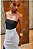 VESTIDO MIDI P&B DETALHE TRICOT - Imagem 2