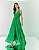 Vestido Chiffon Fluido Com Babados - Imagem 1