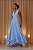 Vestido Longo Decote Drapeado - Imagem 1