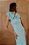 Vestido Midi Detalhe Flor Decote - Imagem 2