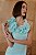 Vestido Midi Detalhe Flor Decote - Imagem 3