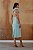 Vestido Midi Detalhe Flor Decote - Imagem 4
