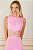 Vestido Midi Cora Rosa - Imagem 3