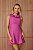 VESTIDO CURTO ELLE BABADO GOLA VIOLET - Imagem 1