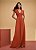 VESTIDO LONGO CORPO PREGAS - Imagem 1