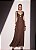 VESTIDO MIDI DECOTE VAZZADO - Imagem 1