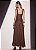VESTIDO MIDI DECOTE VAZZADO - Imagem 3