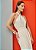 Conjunto Off White Blusa E Saia Midi - Imagem 2
