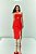 CONJUNTO SAIA E TOP RED CREPE SOBREPOSIÇÃO - Imagem 3