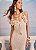 Vestido Max Midi Crochê Rosas - Imagem 2