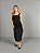VESTIDO MIDI PRETO COM DECOTE QUADRADO - Imagem 2
