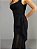 VESTIDO MIDI PRETO COM DECOTE QUADRADO - Imagem 3