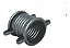 Z565/CL410G Mangote / Condutor 56mmx56mmx65mm - Imagem 5