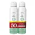 Kit Antitranspirante Aerosol Cuide-se Bem Zero Alumínio 2x90g/150ml - Imagem 1