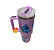 COPO TÉRMICO COM CANUDO  STITCH (LILÁS) 1,2L - Imagem 2