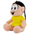 PELÚCIA MAGALI 27CM SENTADO - TURMA DA MÔNICA - Imagem 3