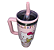 COPO TÉRMICO COM CANUDO HELLO KITTY ROSA DTF 1,2L - Imagem 3