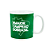 CANECA DE PORCELANA 320ML - PALMEIRAS - MODELO 1 (MAIOR) - Imagem 2