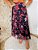 Saia Midi Estampada em Tule - Imagem 2