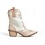 BOTA FEMININA COUNTRY TEXANA CROCO AMÊNDOA - Imagem 1