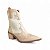 BOTA FEMININA COUNTRY TEXANA CROCO AMÊNDOA - Imagem 4