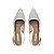 SCARPIN WINKLER SLINGBACK  FEMININA OFF WHITE - Imagem 2