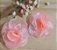 Flor de organza perolada (par) - Imagem 8