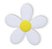 Flores Pespontadas Emborrachado (par) - Imagem 4