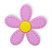 Flores Pespontadas Emborrachado (par) - Imagem 7