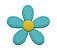 Flores Pespontadas Emborrachado (par) - Imagem 8