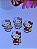 Hello Kitty mochila (par) - Imagem 1
