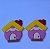 Casinha escolar (par) - Imagem 4