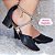 Scarpin Strass X - Imagem 6