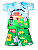 Pijama infantil Cristão - curto (Arca de Noé) - Imagem 1