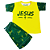 Pijama infantil JESUS Brasil - curto menino e menina - Imagem 2
