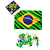 Quebra-cabeça - Brasil - Nações - 60 Pç - Imagem 4