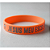 Pulseira de Silicone Cristã - Jesus meu Escolhido - laranja 18cm - Imagem 11