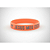 Pulseira de Silicone Cristã - Jesus meu Escolhido - laranja 18cm - Imagem 12