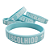 Pulseira de Silicone Cristã - Jesus meu Escolhido - azul 18cm - Imagem 5