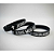 Pulseira de Silicone Cristã - Jesus meu Escolhido - Preta 18 cm e 19 cm - Imagem 7